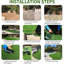 Rouleaux de gazon artificiel sur mesure-60135326