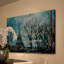 « la tour eiffel » par parvez taj,, reproduction d’art sur toile tendue-10571331