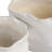 Decorative Round Ceramic Planters for Home Decor - Minimalist Outdoor Flower Pots for Indoor Living Room and Patio Accent - Set of 2, White-129987040-112827963
