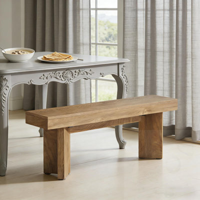 Banc en bois avec pieds