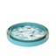 Akasya 2 piece Glass Decoration Tray for Living Room Decor, Agate Design Round Plastic Serving Tray-1739615228