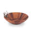 Sea And Shore Wood Salad Bowl