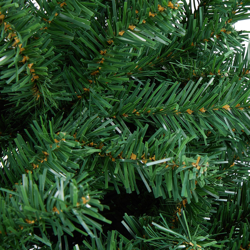 Arbre de Noël en épinette artificielle facile à installer Jaidalynn - support inclus, 9', Illuminée