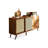 Modern Brown Solid Wood Sideboard