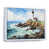 Cadre flottant blanc