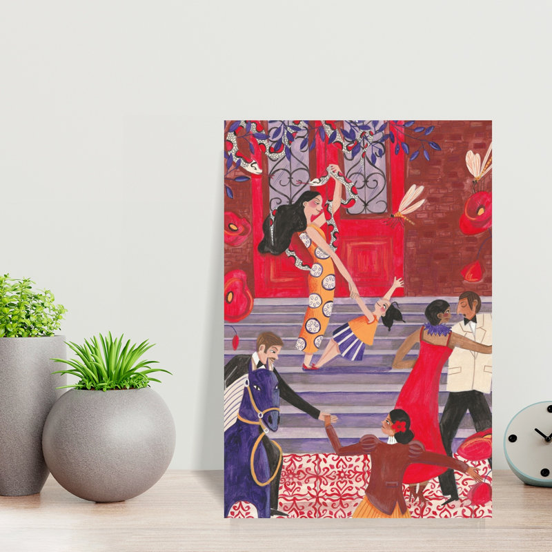 Art contemporain contemporain abstrait, H 18 po x l 12 po