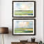 «Pastel Horizon I», ensemble de 2 peintures encadrées-1860789770-1860789775