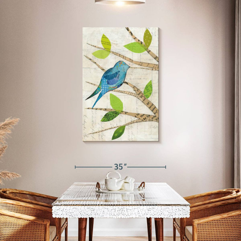 Brampt Birds In Spring I, 45" H x 30" W