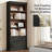Bookcase With File Cabinet Drawers(Set Of 2)