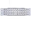 Orlando 4 - Light Chrome Crystal Pendant