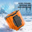 Ventilateur portable à la taille kbndieu Mini ventilateur climatiseur portable IPX5 avec lampe de poche à affichage à DEL pour le travail en plein air, randonnée, camping-129713392