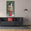  «Polka-Dot Cake Stand Squirrels» par Heather Gauthier, art mural sur toile, 30 po x 60 po-2126763526