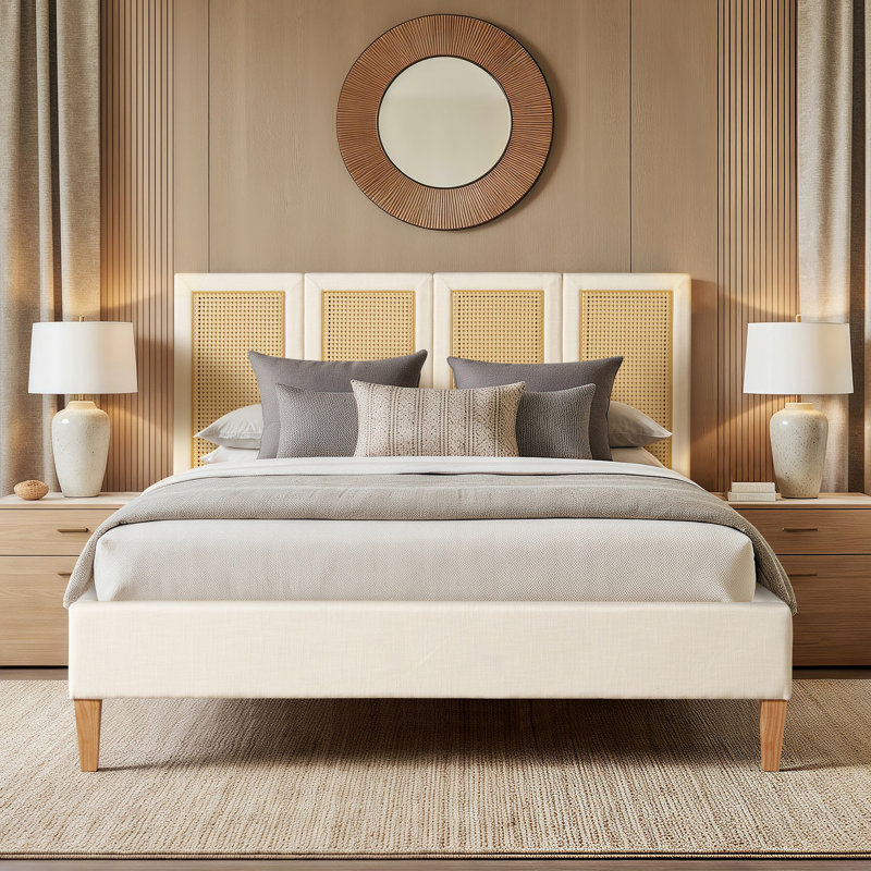 Lit plateforme Capri Capri, Queen