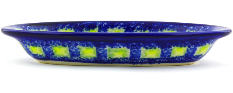 Polish Pottery Stoneware Condiment Server