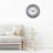 Glass Wall Clock