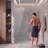 34'' W x 74.25'' H Semi-Frameless Fixed Glass Panel-83967786