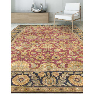 Hand Knotted Wool Oriental Indoor Rug