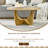 36" Round Wooden Coffee Table-944572466