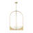 Kratzerville 6 - Light Steel Dimmable Urn / Bowl Chandelier-1828893000