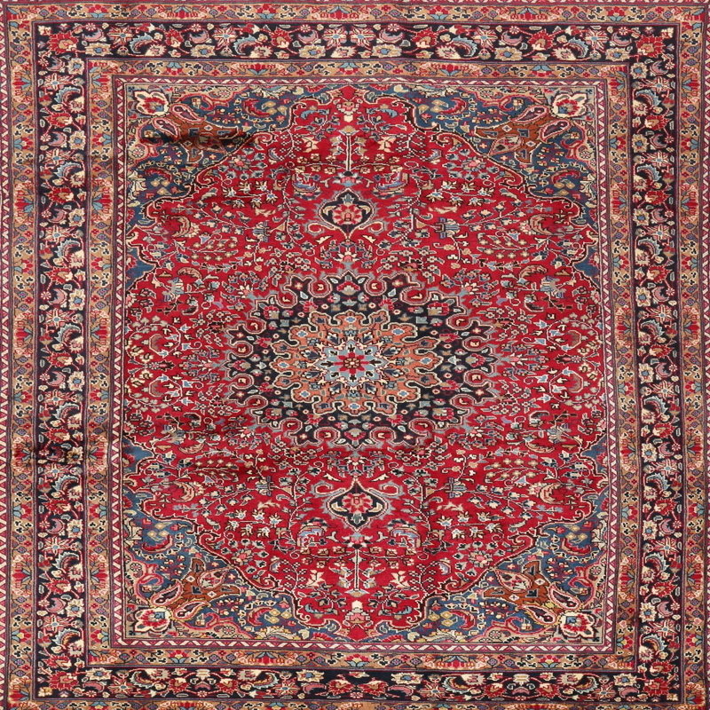 Oriental Indoor Rug, Square 7'