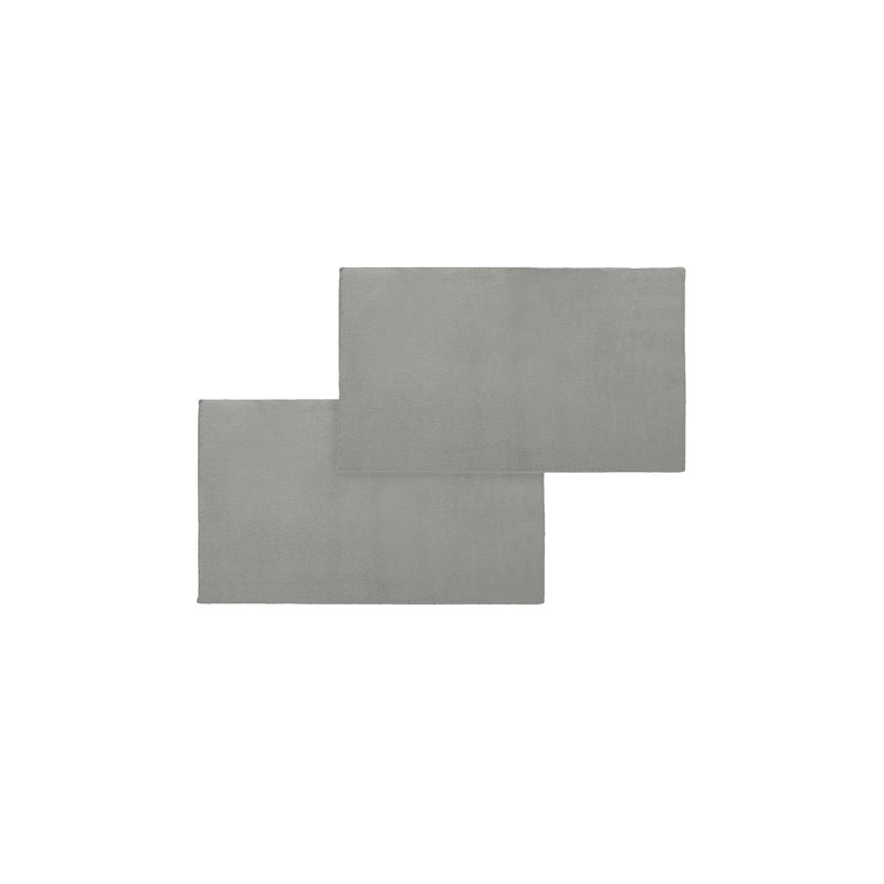 Tapis de bain Walburg Home, Gris
