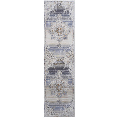 Tapis crème / doré Stain