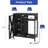 Aquarium Stand with RGB LED Lights, Power Outlets, and Cabinet for Tanks-1214924082-1214924083