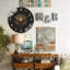 Horloge murale mignonne ours pour décoration intérieure - Horloge murale moderne en verre 12 po