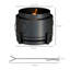 Nautia Round Iron Smokeless Fire Pit