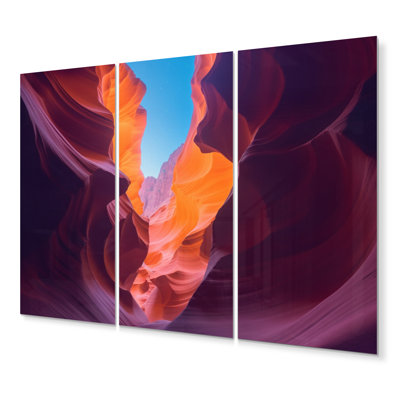 Upper Antelope Canyon I Landscape & Nature Wall Decor on Metal
