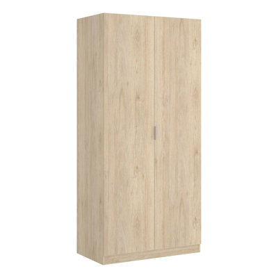 2 Door Manifactured Wood Wardrobe