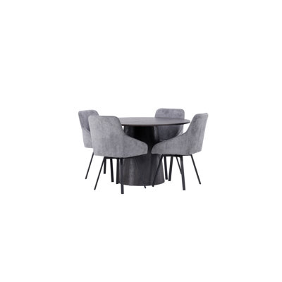 Burroughs 4 - Person Dining Set