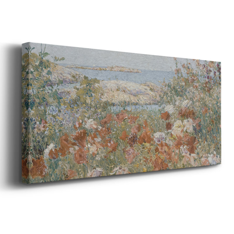 Botanical Series-CDXV III - Toile tendue avec châssis - Prêt à être accroché, H 20 po x l 50 po