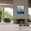 Toile épique «Blue and Yellow Bird» par Momart, 26 po x 30 po-2146730972