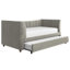 Lit de jour simple rembourré avec couchette-43008411