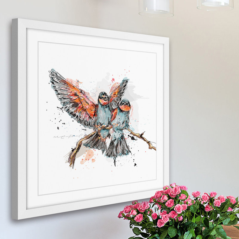 Marie-Eve Pharand - Single Picture Frame Painting, 51cm H x 51cm W