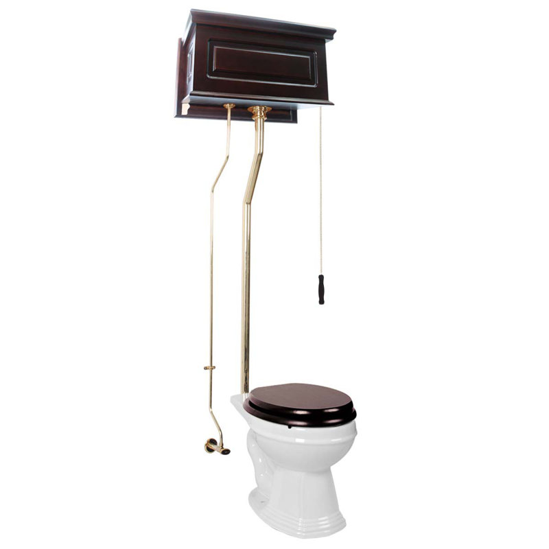 The Renovators Supply Inc. 1.6 Gallons GPF Round Comfort Height Floor Mounted Kit