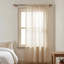 1 Panel Semi-sheer Curtain with Tassels-265306440