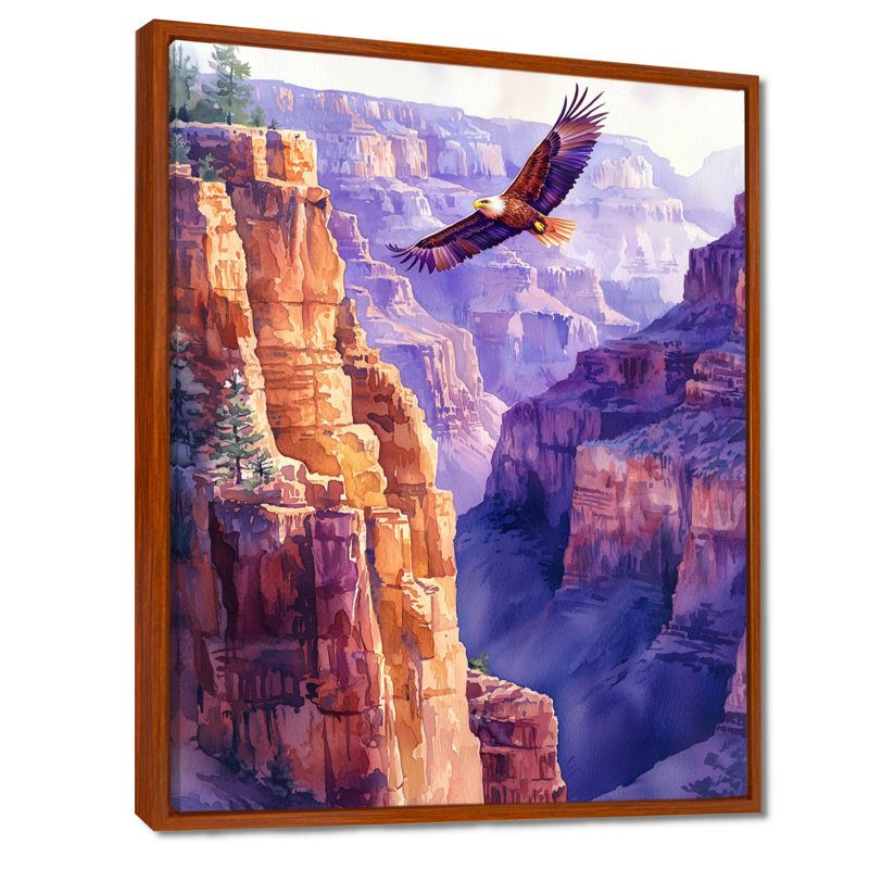 Toftrees - Animals Wall Decor, H 20 po x l 12 po, Impression encadrée flottante, Brun