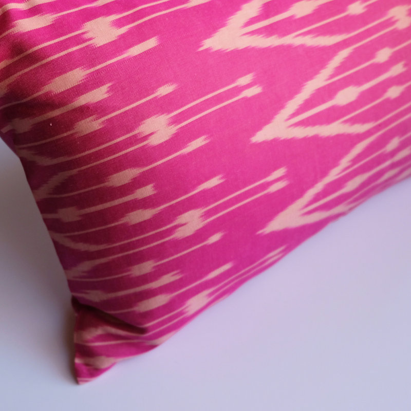 Yaza Silk Lumbar Pillow Cover & Insert