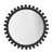 Bois teint gris anthracite foncé