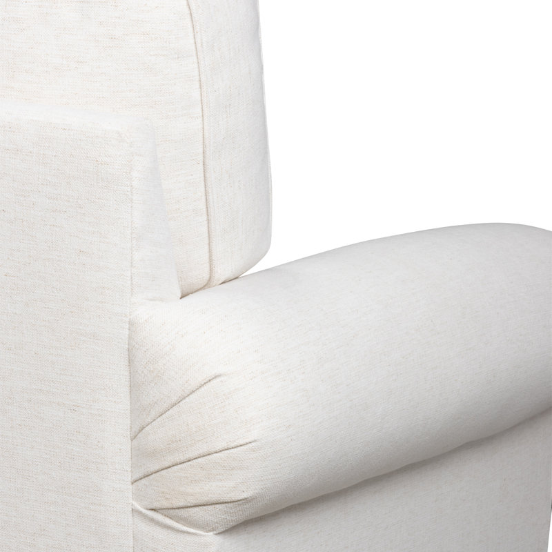 Canapé rembourré 94 po Porter, Chenille Nompton Snow Crypton®