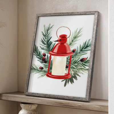 «Christmas Holiday», art encadré en bois massif CECXXXVI