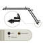 Tringle à rideaux double réglable 0,75 po McLoud-1343439873-1343439874