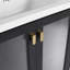 Meuble-lavabo simple 18,5 po avec dessus Awaah