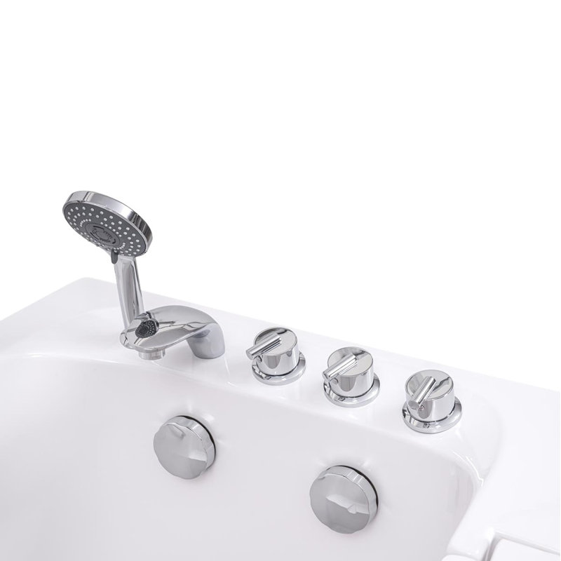 1000mm x 700mm Freestanding Acrylic Bathtub, No