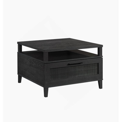Table basse, finition noire
