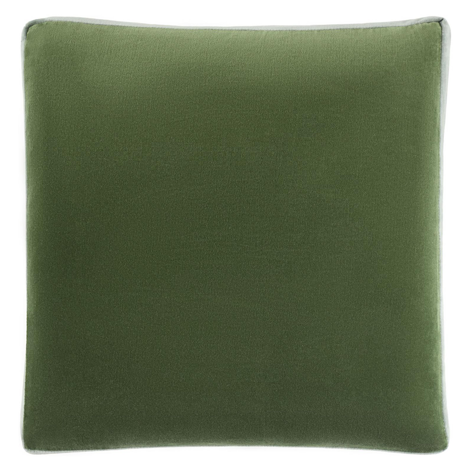  Nicholas Cotton Throw Pillow, 18" x 18", Pillow Cover Only - No Insert, Green/Teal