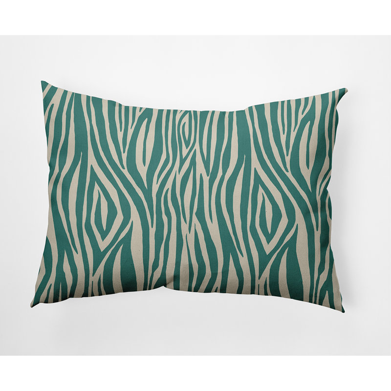  Outdoor Rectangular Pillow Cover & Insert, Jade