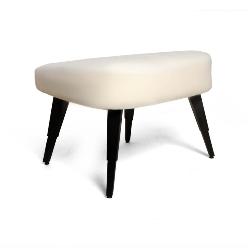 Giacinta Wedge Solid Colour Pouffe Ottoman